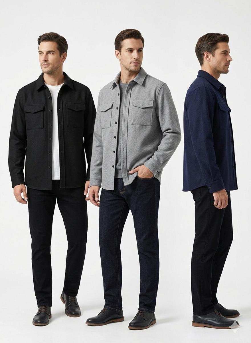 Mirla | Overshirt Jacka - Modernt, Mångsidigt Skjortjacka för Vardag och Fritid-Eva Jonsson