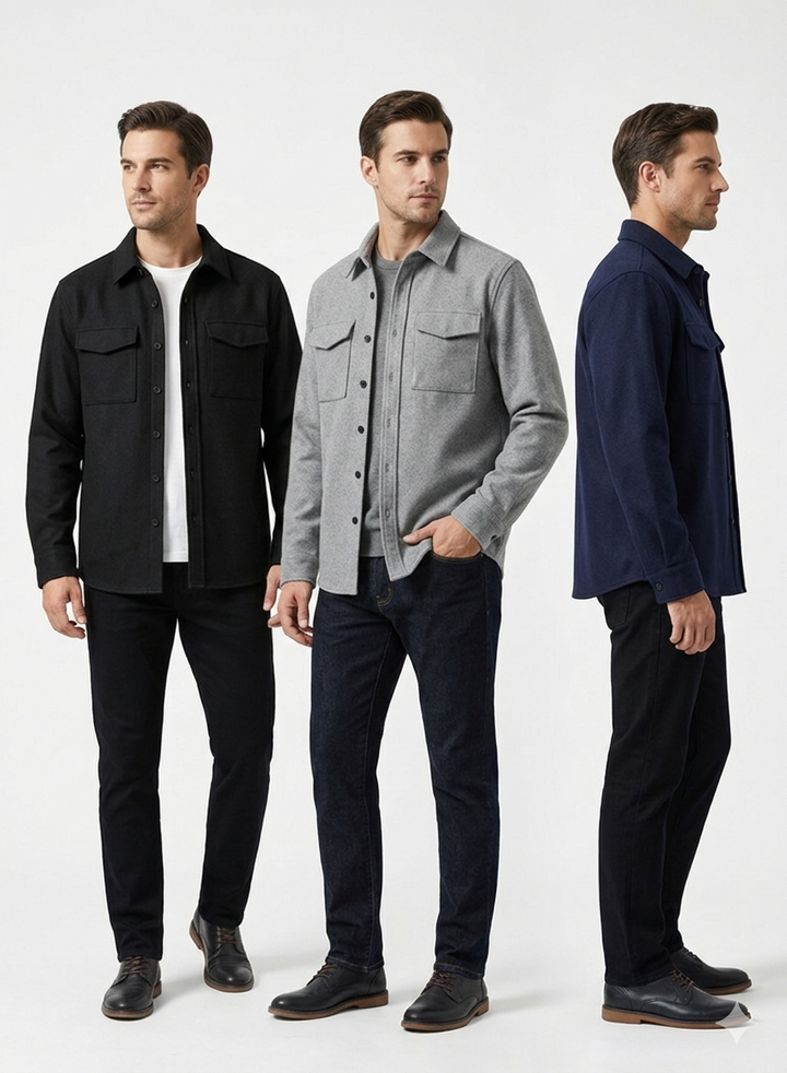 Mirla | Overshirt Jacka - Modernt, Mångsidigt Skjortjacka för Vardag och Fritid-Eva Jonsson