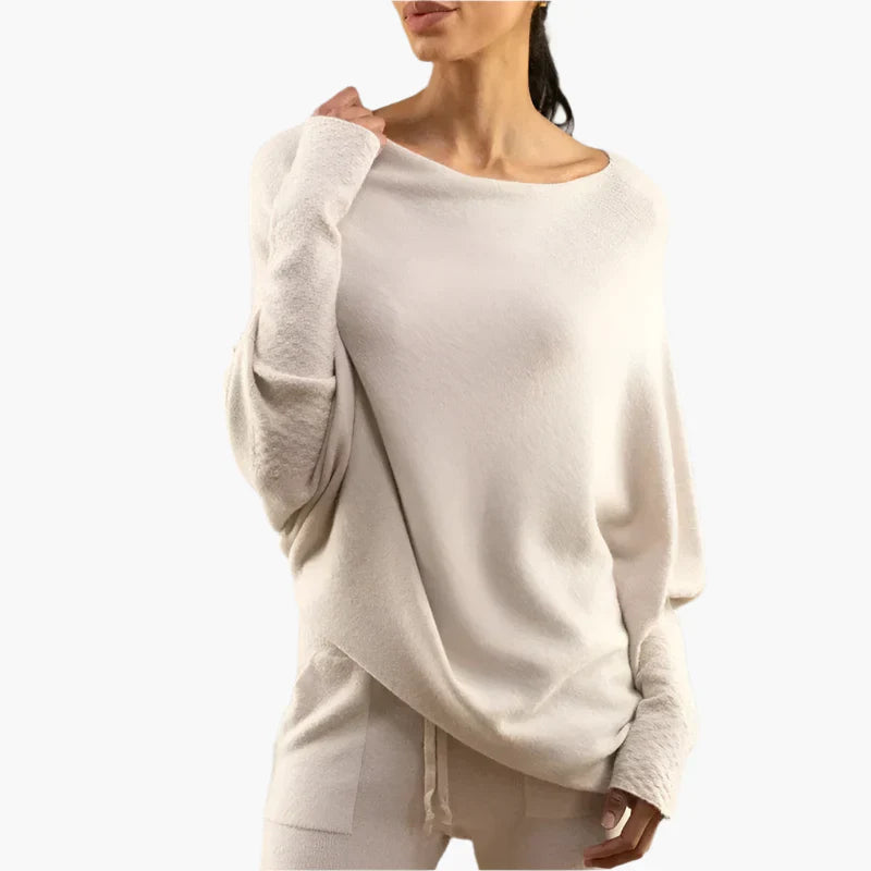 Mirla | Oversize Tröja Lounge-Look Elegant & Bekväm-Eva Jonsson