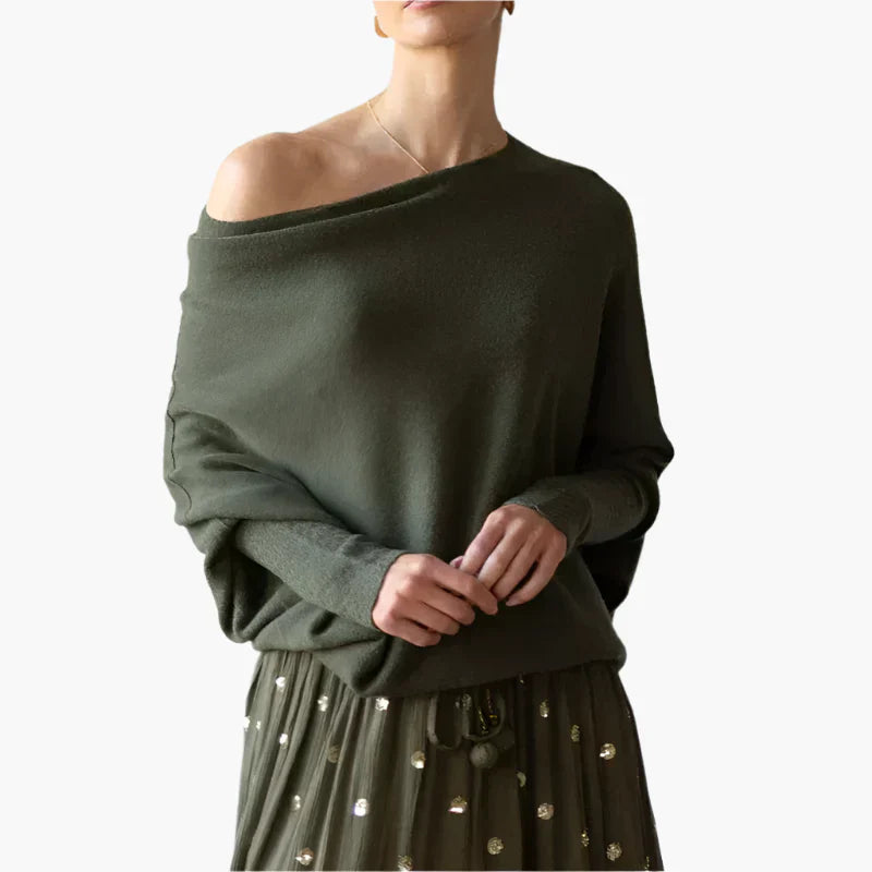 Mirla | Oversize Tröja Lounge-Look Elegant & Bekväm-Eva Jonsson