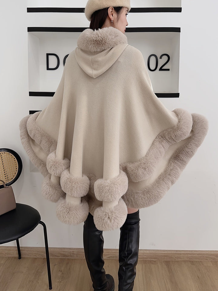 Mirla | Oversize-fällkappa för damer-Eva Jonsson