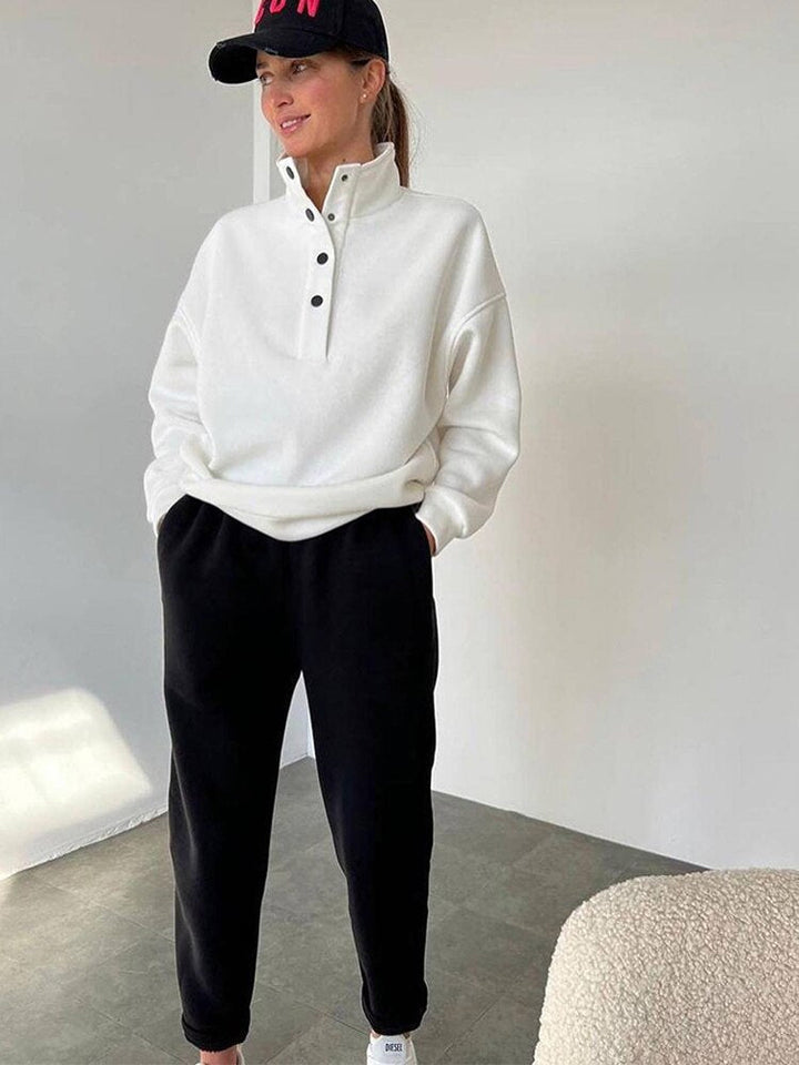 Mirla | Oversized Fleece-Joggingkit för Damer-Eva Jonsson