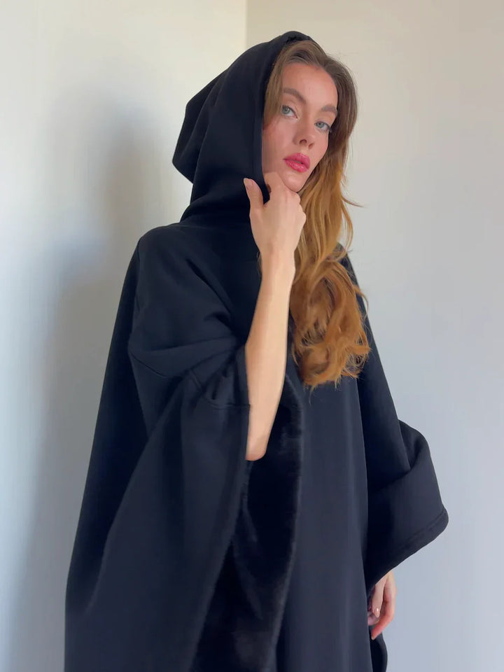 Mirla | Oversized Hoodie-Filt - Avkopplande Huvtröja för Att Må Bra och Slappna Av-Eva Jonsson