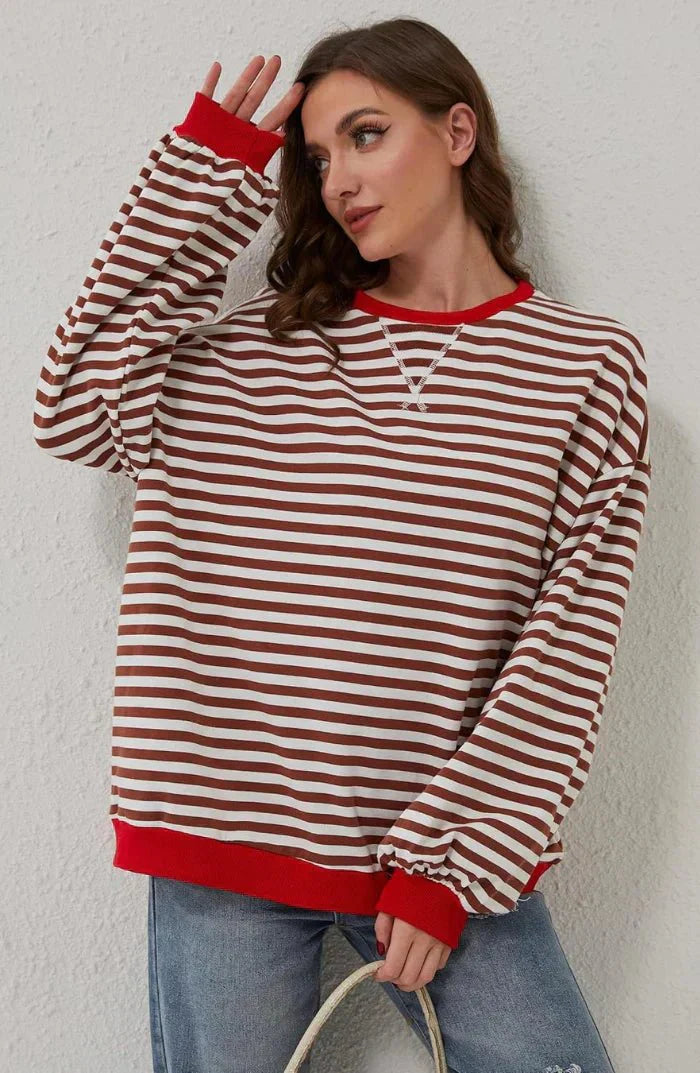 Mirla | Oversized Hösttröja-Eva Jonsson