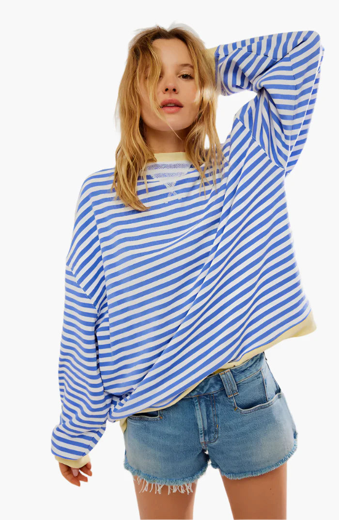 Mirla | Oversized Hösttröja - Lätt Stickad Tröja för Bekväma Outfits och Mångsidiga Layering-Looks-Eva Jonsson