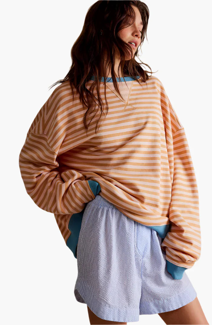 Mirla | Oversized Hösttröja - Lätt Stickad Tröja för Bekväma Outfits och Mångsidiga Layering-Looks-Eva Jonsson