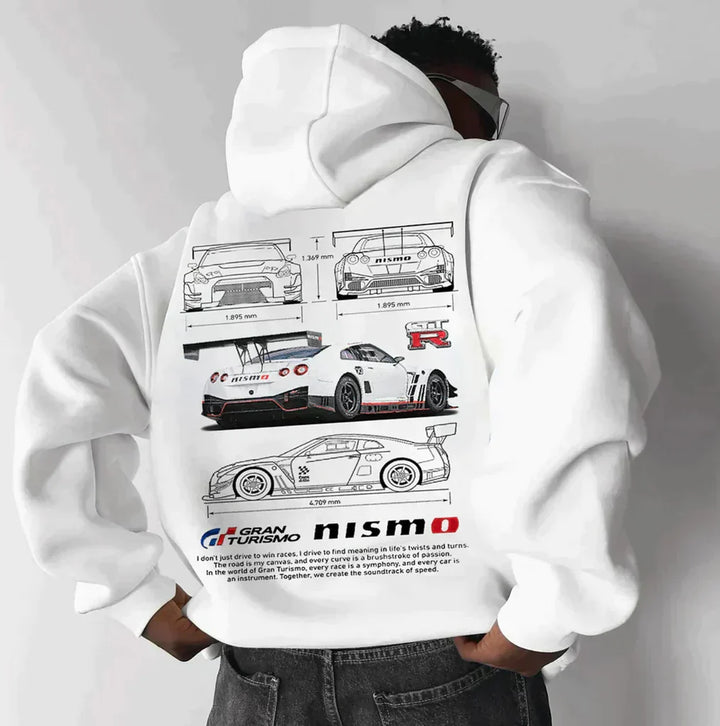 Mirla | Oversized Racing Hoodie-Eva Jonsson