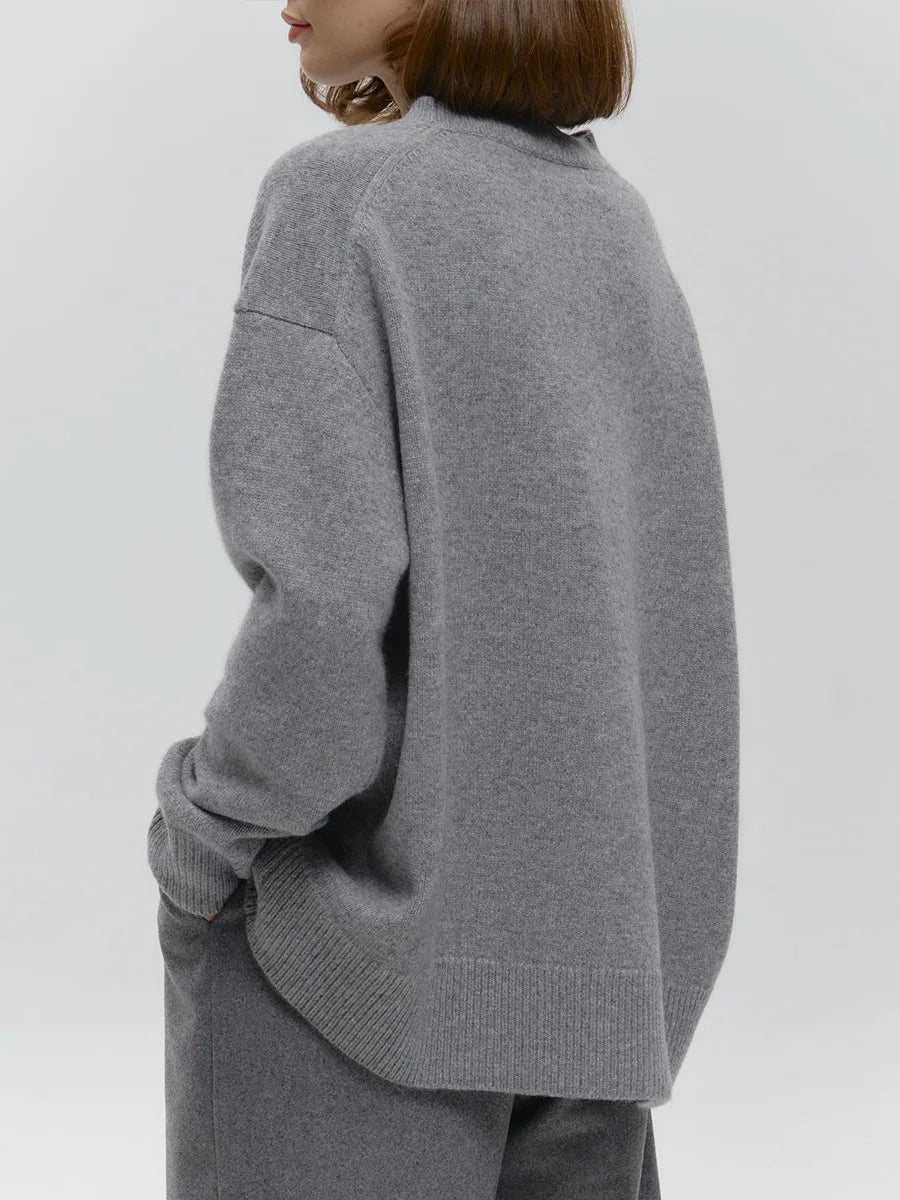 Mirla | Oversized Tröja för Damer-Eva Jonsson