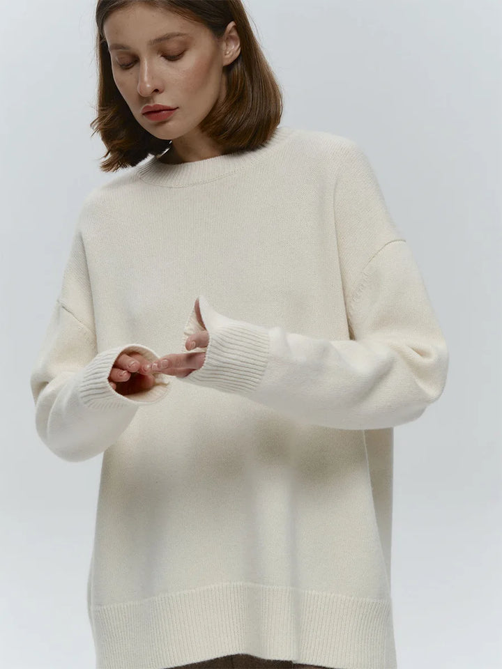 Mirla | Oversized Tröja för Damer-Eva Jonsson