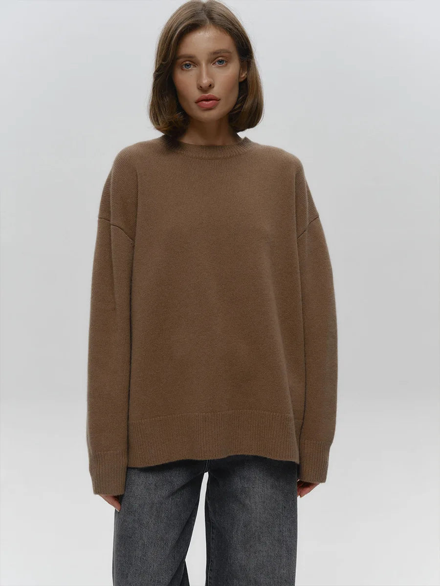 Mirla | Oversized Tröja för Damer-Eva Jonsson