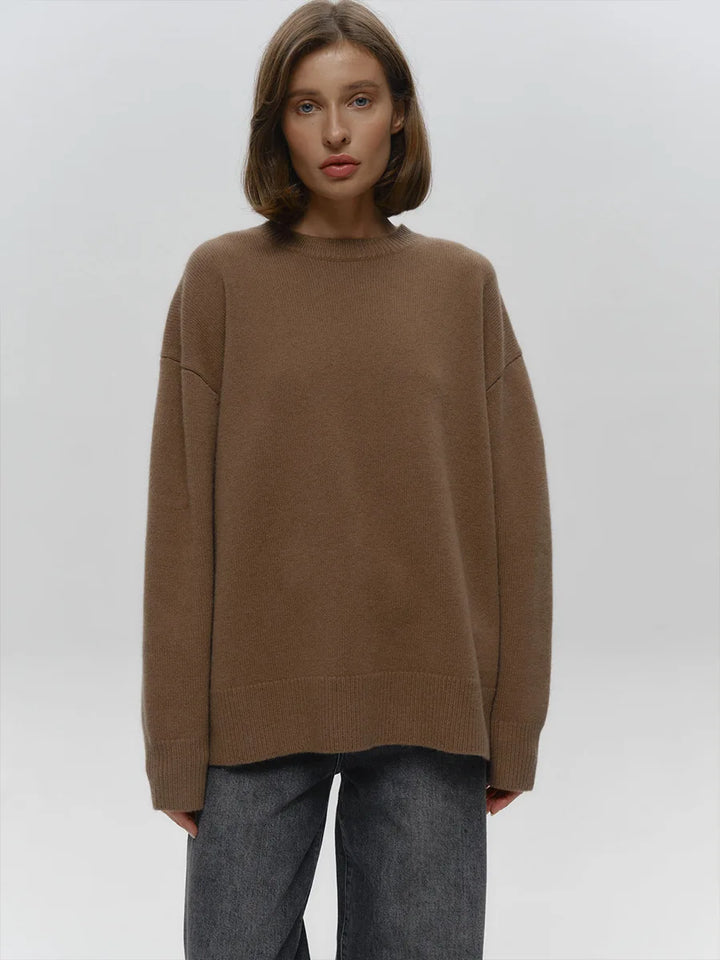 Mirla | Oversized Tröja för Damer-Eva Jonsson
