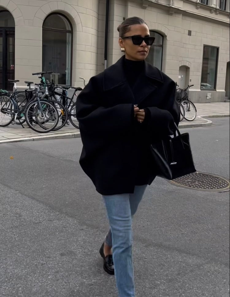 Mirla | Oversized Ullkappa-Eva Jonsson