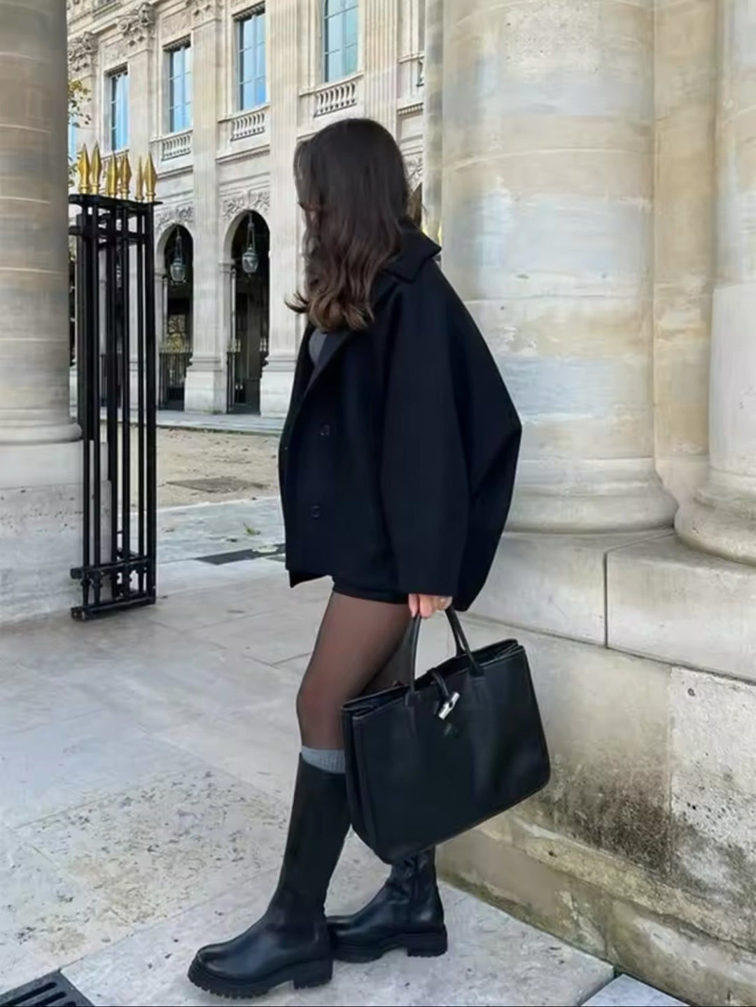 Mirla | Oversized Ullkappa-Eva Jonsson