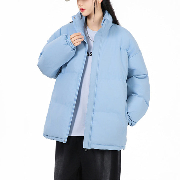 Mirla | Oversized Vinterjacka med Ståkrage-Eva Jonsson