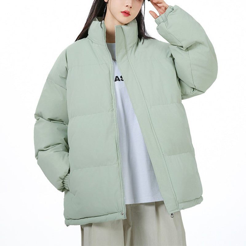 Mirla | Oversized Vinterjacka med Ståkrage-Eva Jonsson