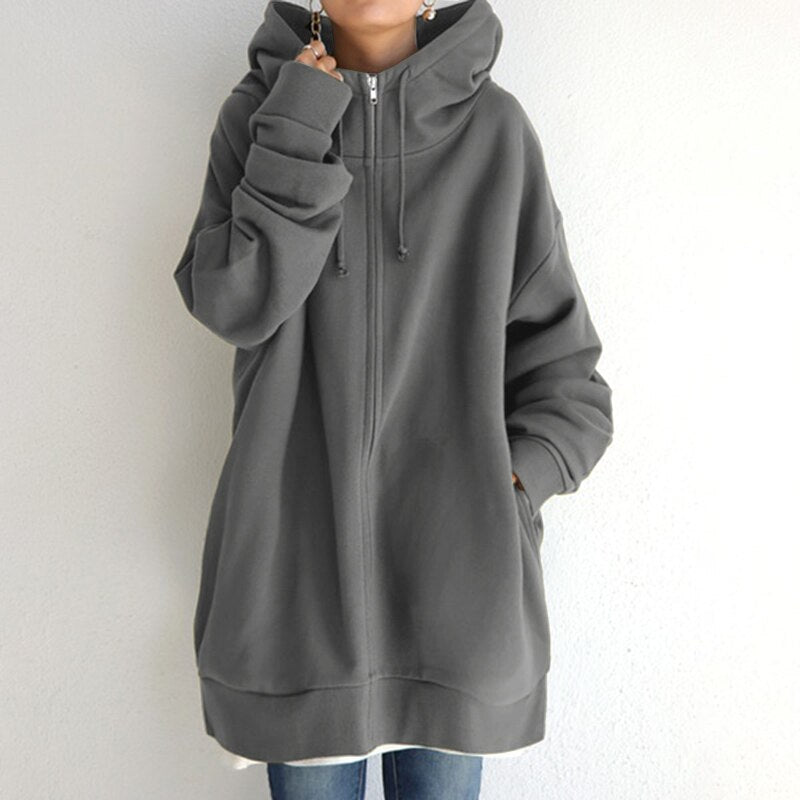 Mirla | Oversized dam hoodie för vintern-Eva Jonsson