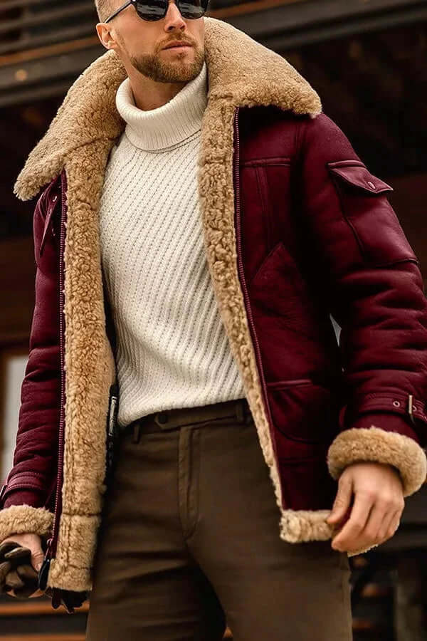 Mirla | PU-läderjacka - Herrmode-Eva Jonsson