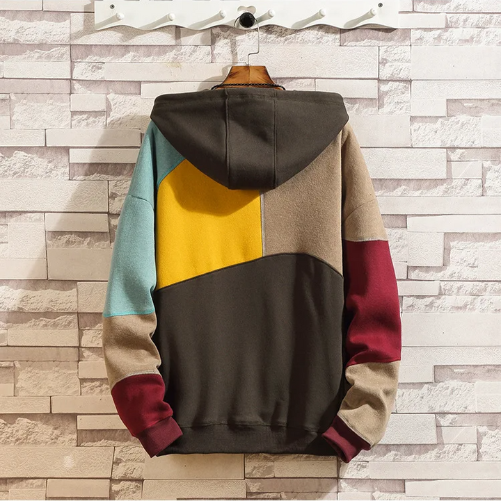 Mirla | Patchwork Hoodie-Eva Jonsson