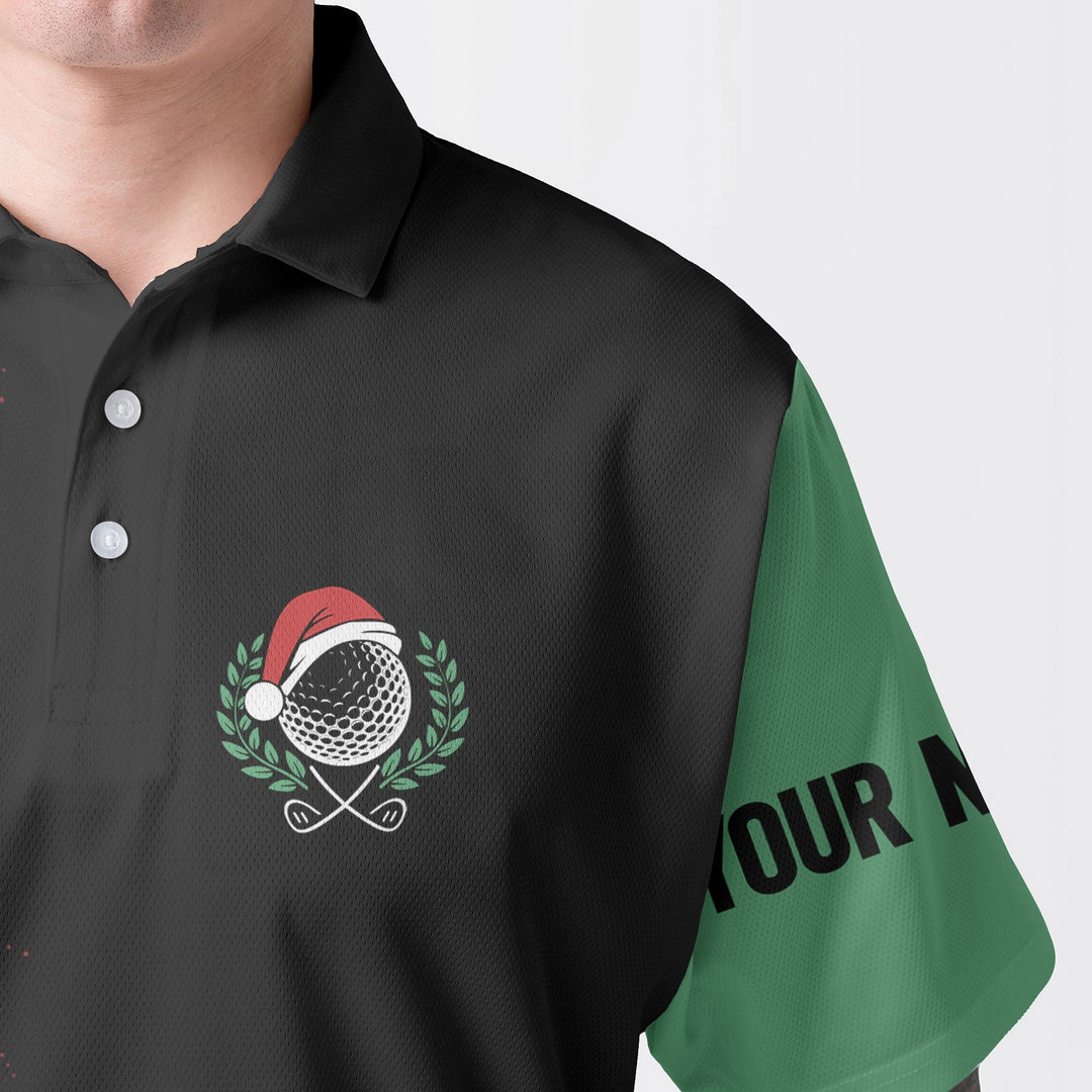 Mirla | Personliga Jultomte Golfskjortor För Män-Eva Jonsson