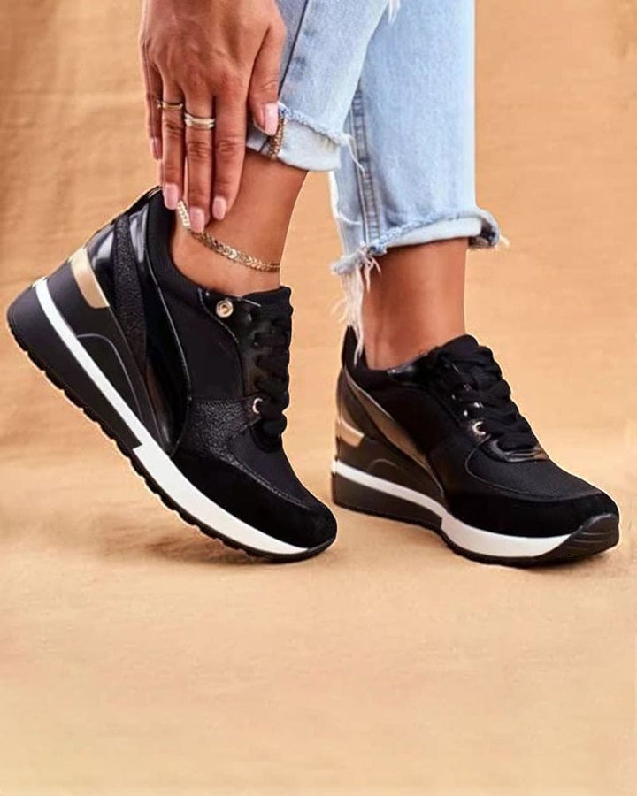 Mirla | Plattform Sneakers med paljetter-Eva Jonsson