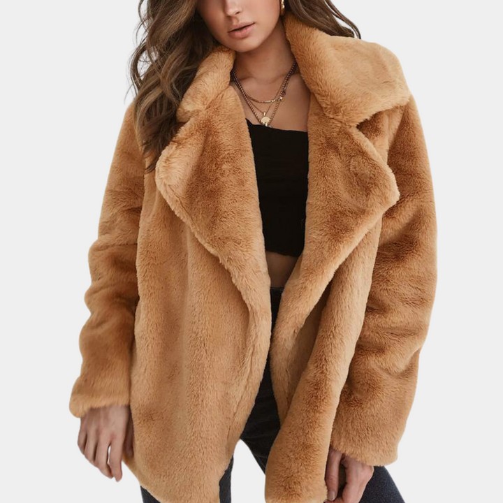 Mirla | Plysch-Vinterkappa för Damer-Eva Jonsson