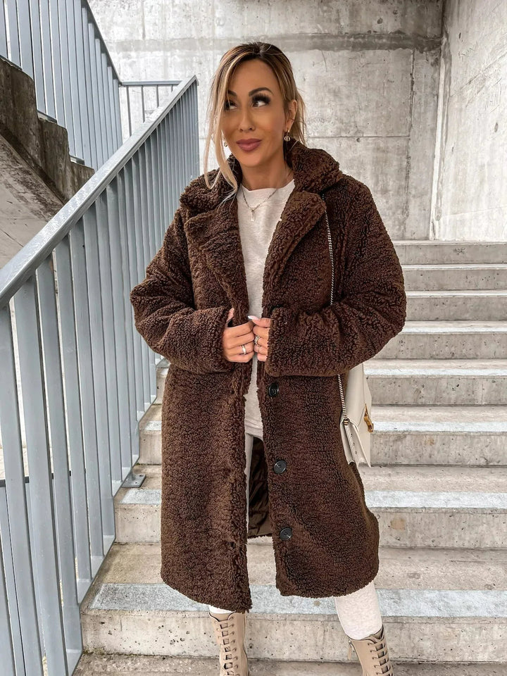 Mirla | Plysch-trenchcoat-Eva Jonsson
