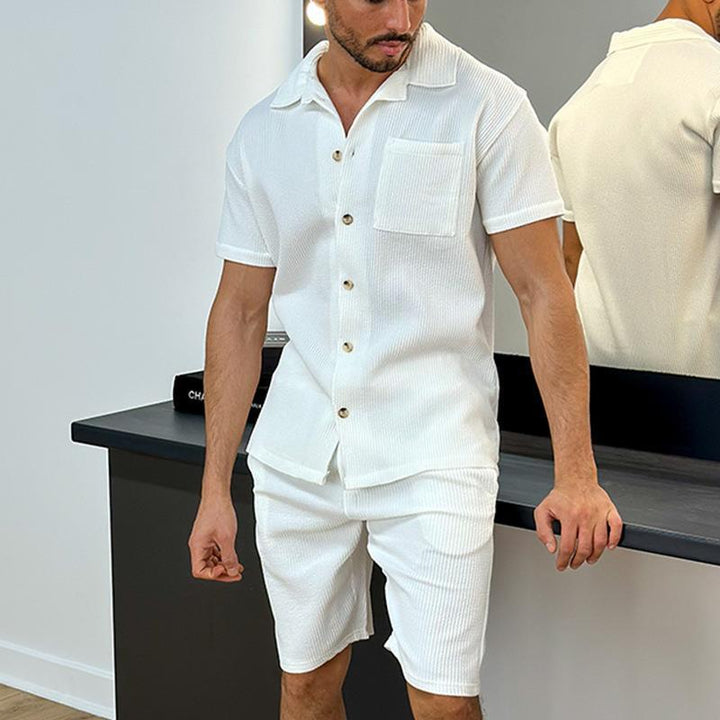 Mirla | Polo Kortärmad-Shorts Set-Eva Jonsson