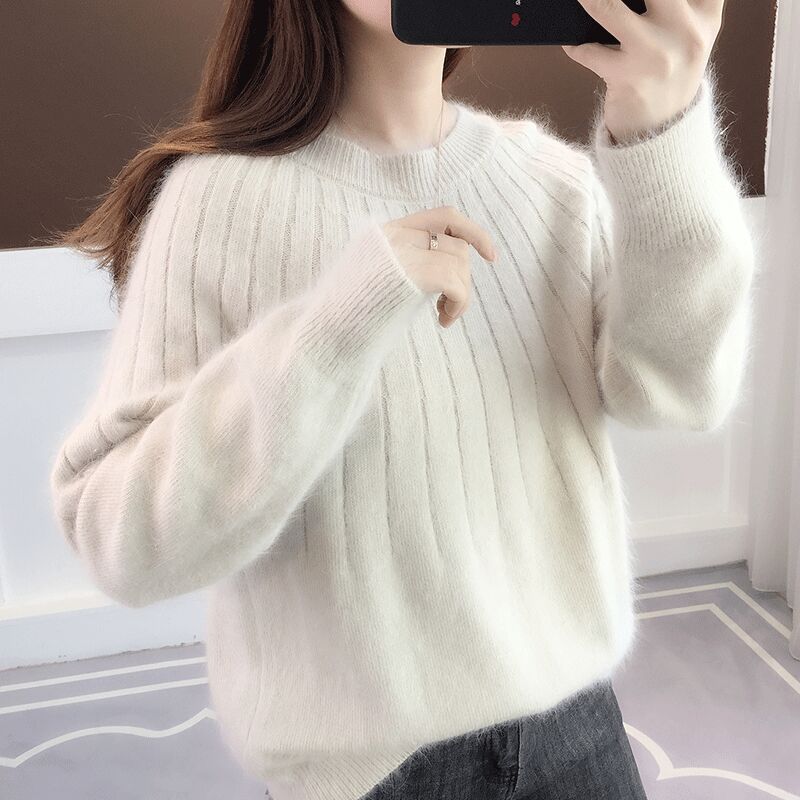 Mirla | Premium Mjuk Stickad Pullover-Eva Jonsson