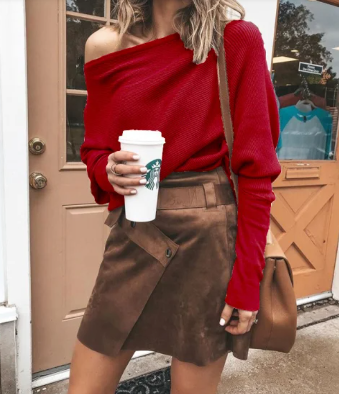 Mirla | Premium Off-Shoulder Sweatshirt-Eva Jonsson
