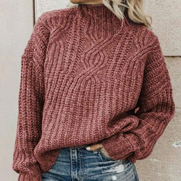 Mirla | Premium Stickad Tröja Värme-Eva Jonsson
