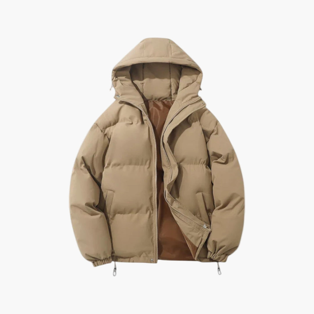 Mirla | Puffer Parka - Vinterjacka med Huva, Dunfyllning, Vattentät, Urban Outdoor-Eva Jonsson