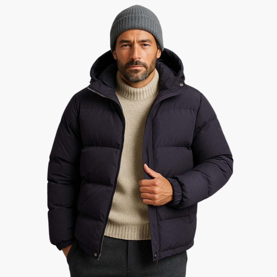Mirla | Puffer Parka - Vinterjacka med Huva, Dunfyllning, Vattentät, Urban Outdoor-Eva Jonsson