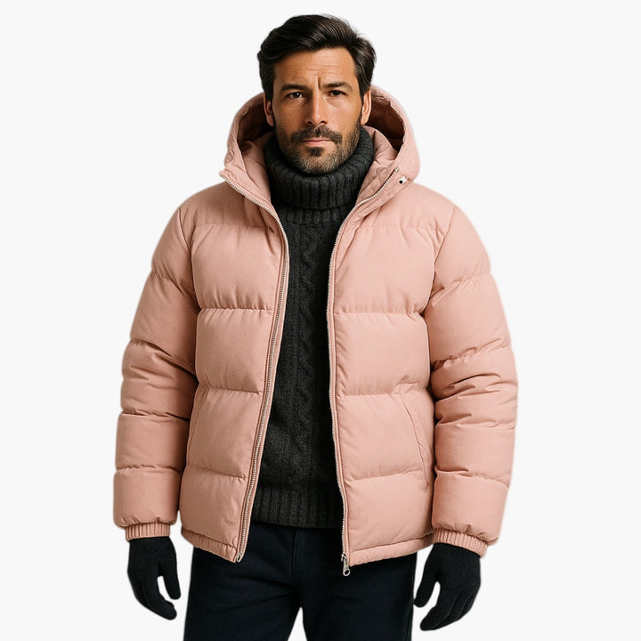 Mirla | Puffer Parka - Vinterjacka med Huva, Dunfyllning, Vattentät, Urban Outdoor-Eva Jonsson