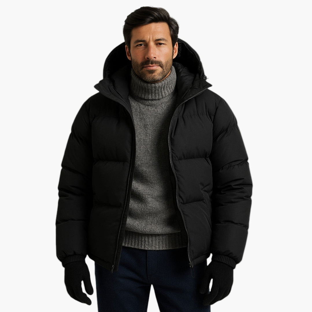 Mirla | Puffer Parka - Vinterjacka med Huva, Dunfyllning, Vattentät, Urban Outdoor-Eva Jonsson