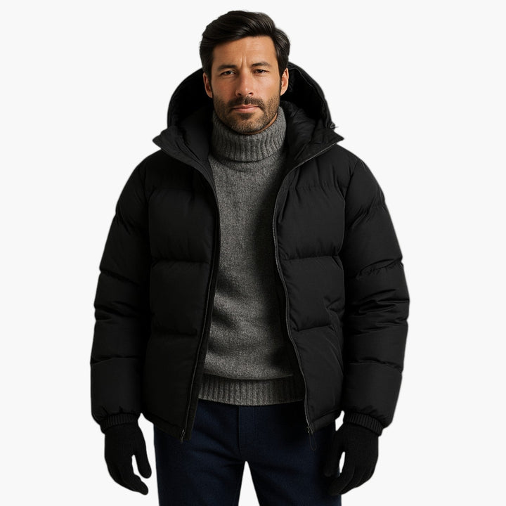 Mirla | Puffer Parka - Vinterjacka med Huva, Dunfyllning, Vattentät, Urban Outdoor-Eva Jonsson