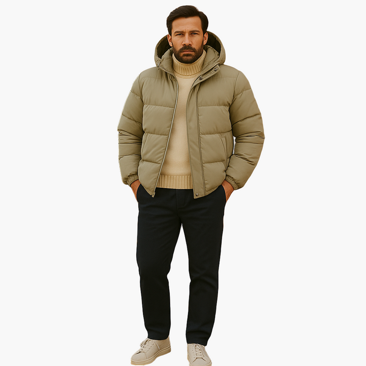 Mirla | Puffer Parka - Vinterjacka med Huva, Dunfyllning, Vattentät, Urban Outdoor-Eva Jonsson