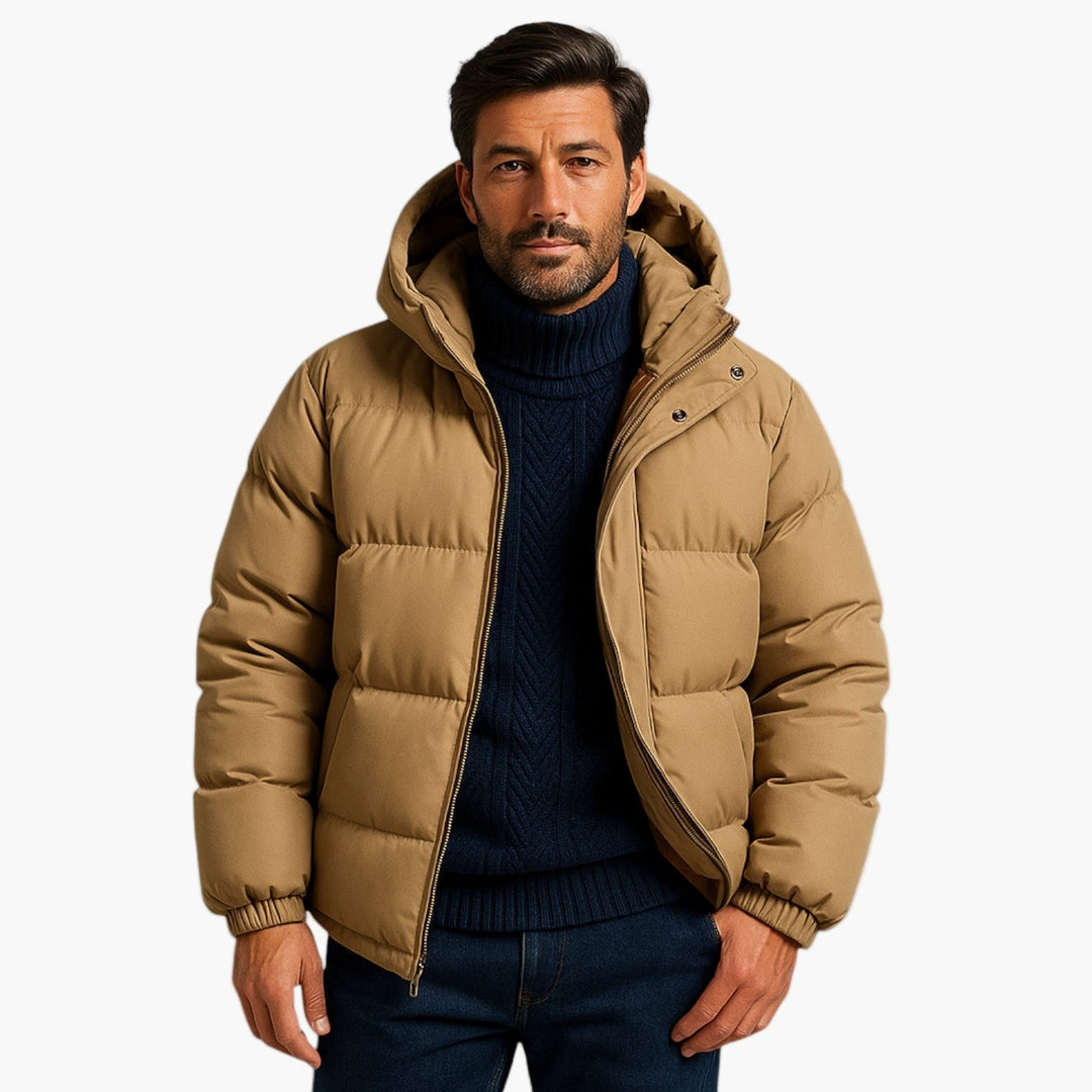 Mirla | Puffer Parka - Vinterjacka med Huva, Dunfyllning, Vattentät, Urban Outdoor-Eva Jonsson