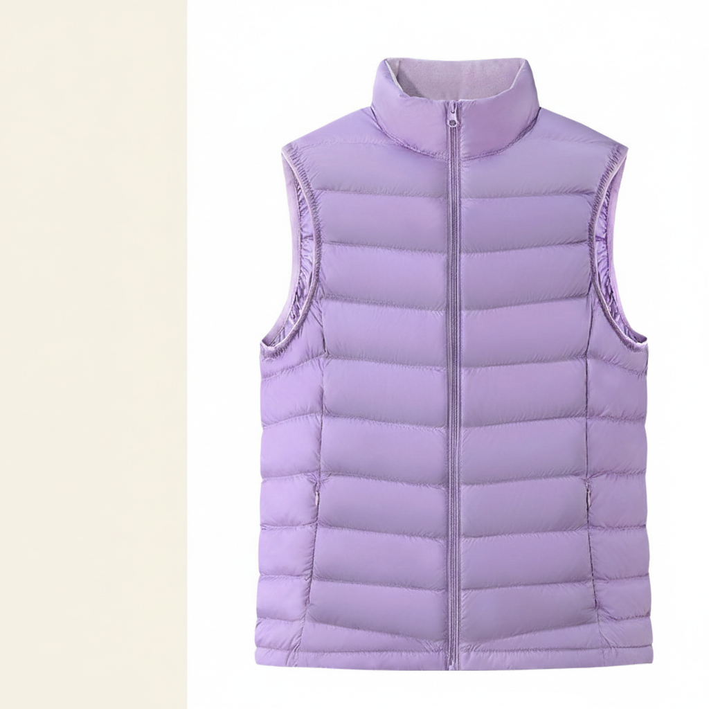 Mirla | Puffer-Vattentät Väst med Packbart Design-Eva Jonsson