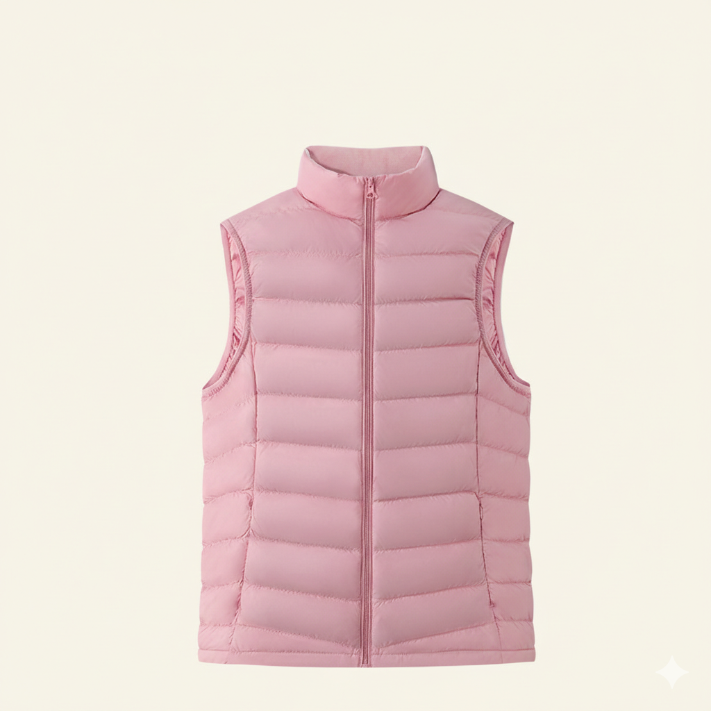 Mirla | Puffer-Vattentät Väst med Packbart Design-Eva Jonsson