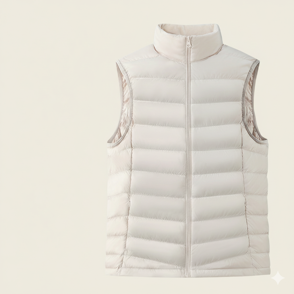 Mirla | Puffer-Vattentät Väst med Packbart Design-Eva Jonsson