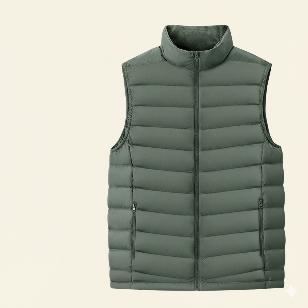 Mirla | Puffer-Vattentät Väst med Packbart Design-Eva Jonsson