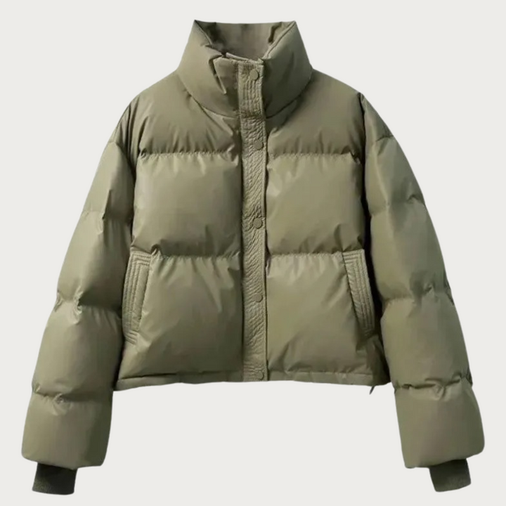 Mirla | Pufferjacka med Cropped Design-Eva Jonsson