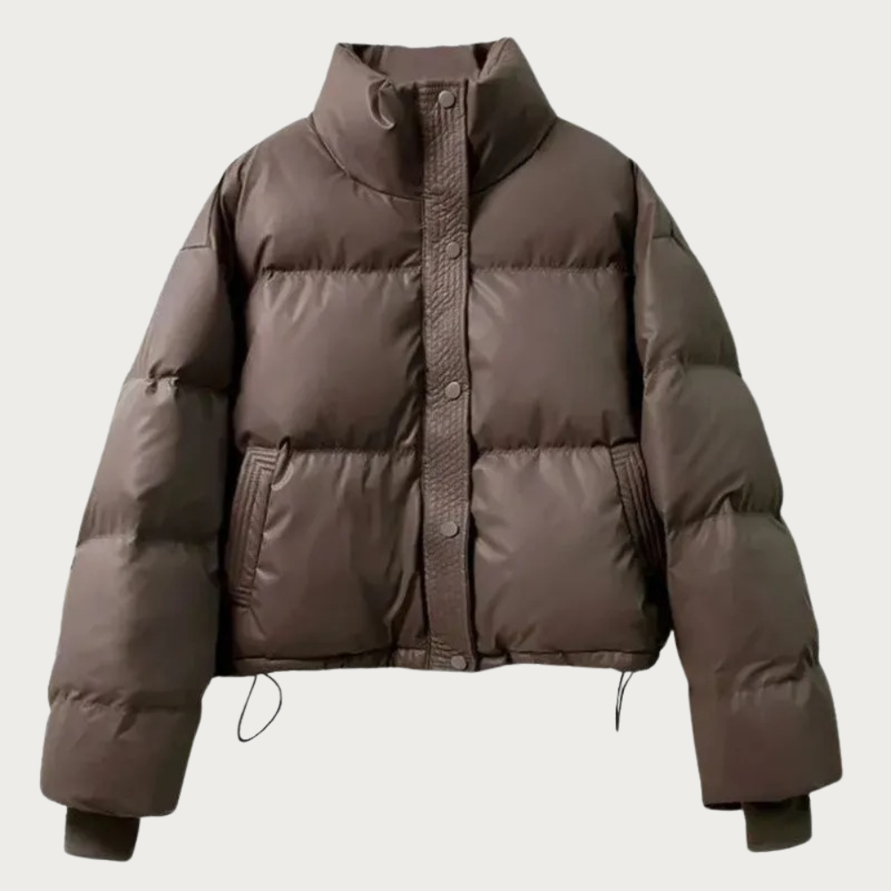 Mirla | Pufferjacka med Cropped Design-Eva Jonsson