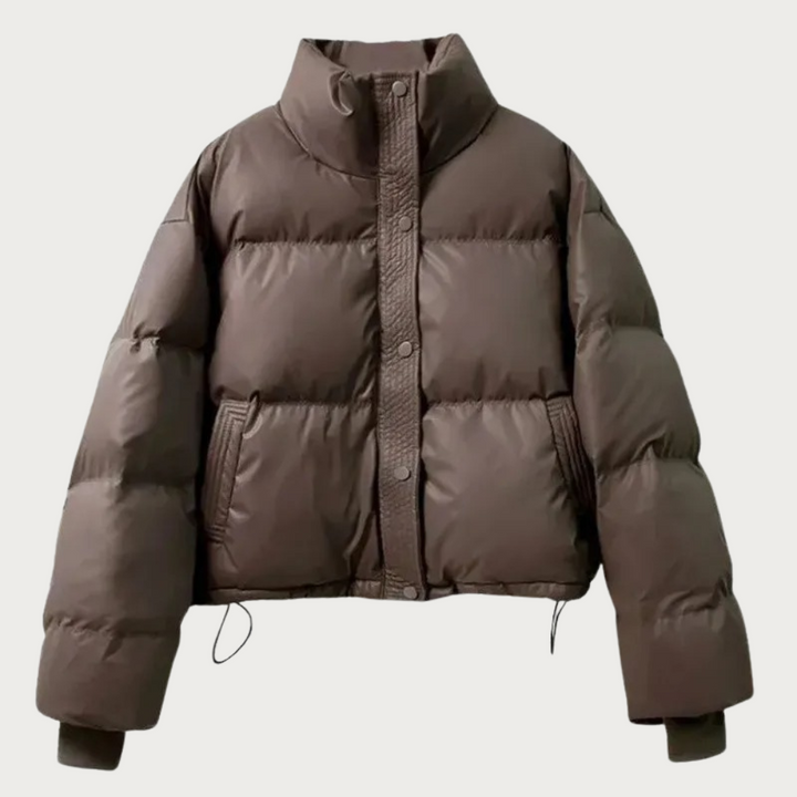 Mirla | Pufferjacka med Cropped Design-Eva Jonsson