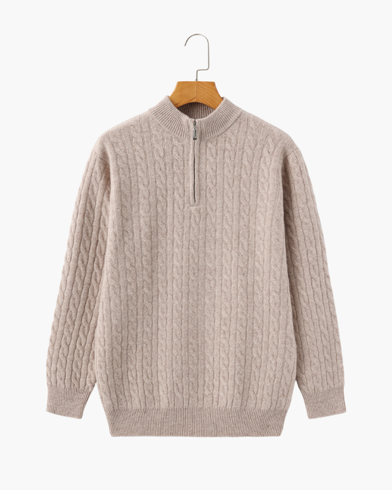 Mirla | Pullover med Halv Dragkedja-Eva Jonsson