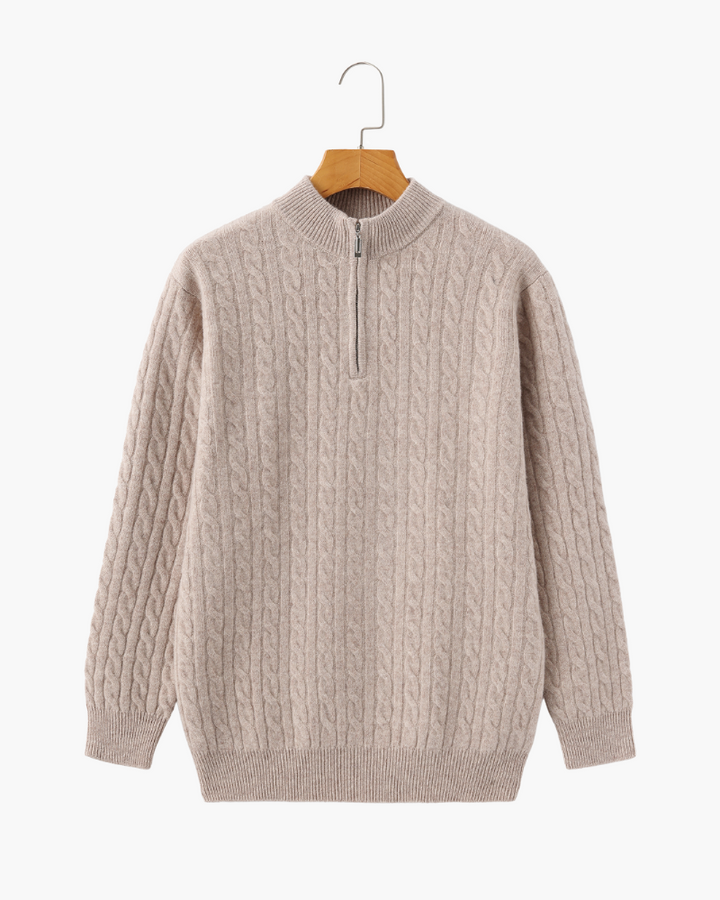 Mirla | Pullover med Halv Dragkedja-Eva Jonsson