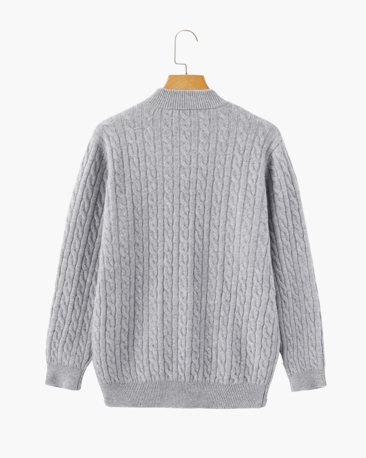 Mirla | Pullover med Halv Dragkedja-Eva Jonsson