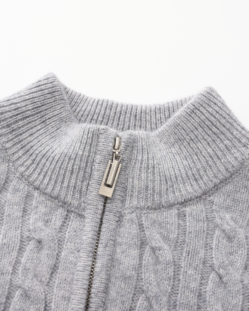 Mirla | Pullover med Halv Dragkedja-Eva Jonsson