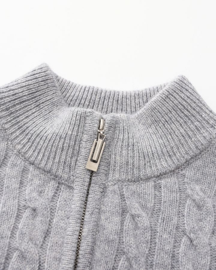 Mirla | Pullover med Halv Dragkedja-Eva Jonsson