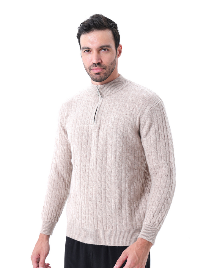 Mirla | Pullover med Halv Dragkedja-Eva Jonsson